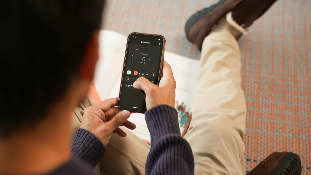 Quilt App showing connected home comfort controls — official Quilt imagery